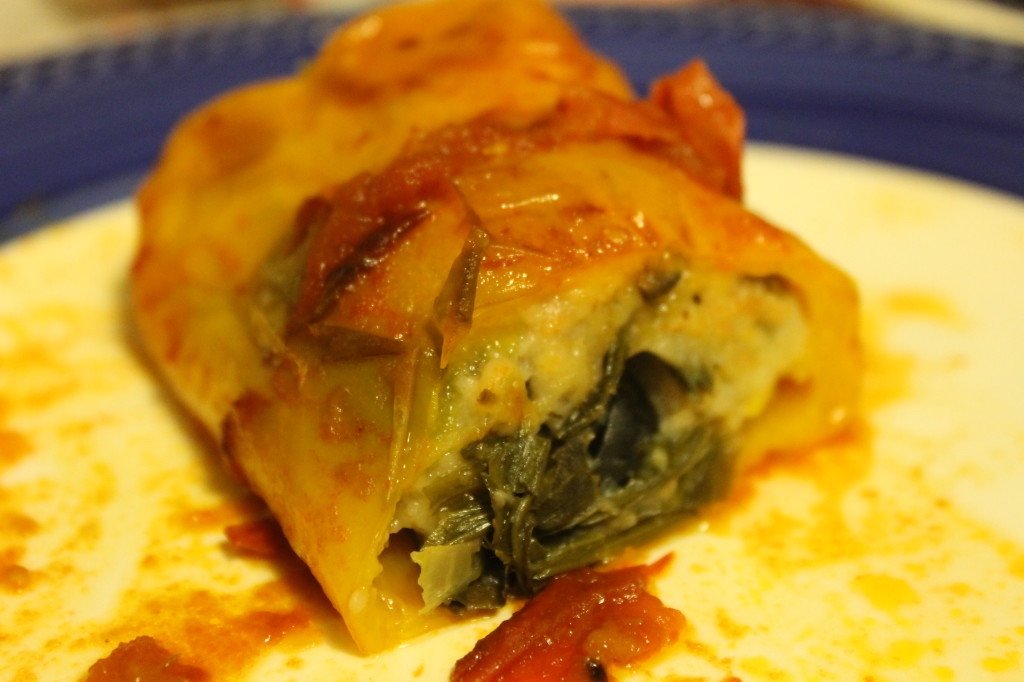 peperoni ripieni piantaggine e pane raffermo