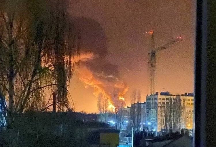 disastro catastrofe ambientale in ucraina guerra invasione