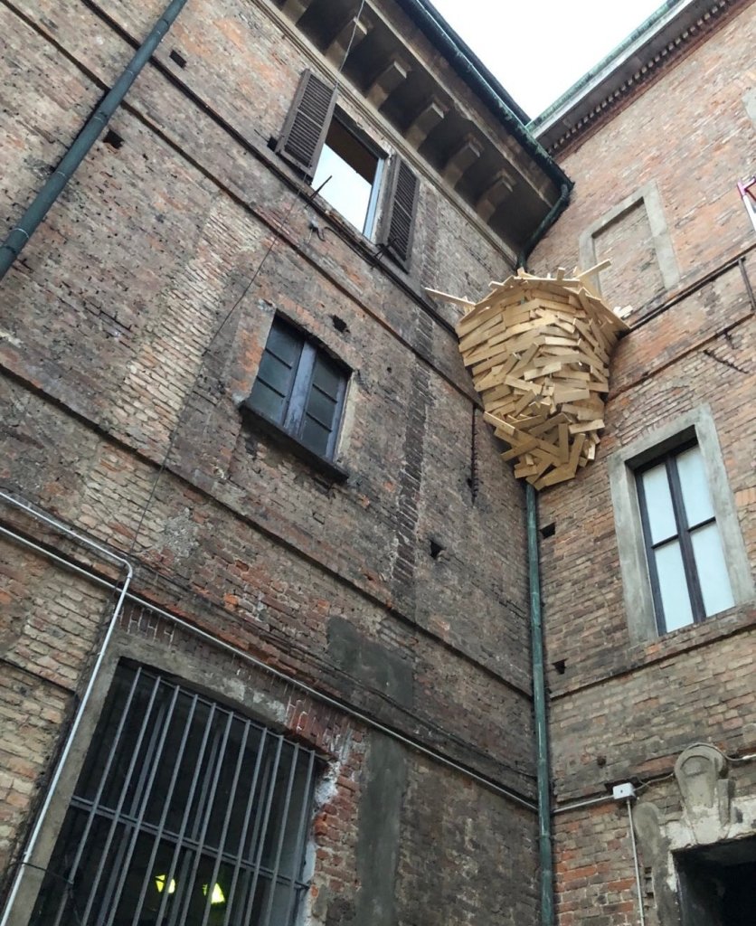 Nido di Kawamata a Milano