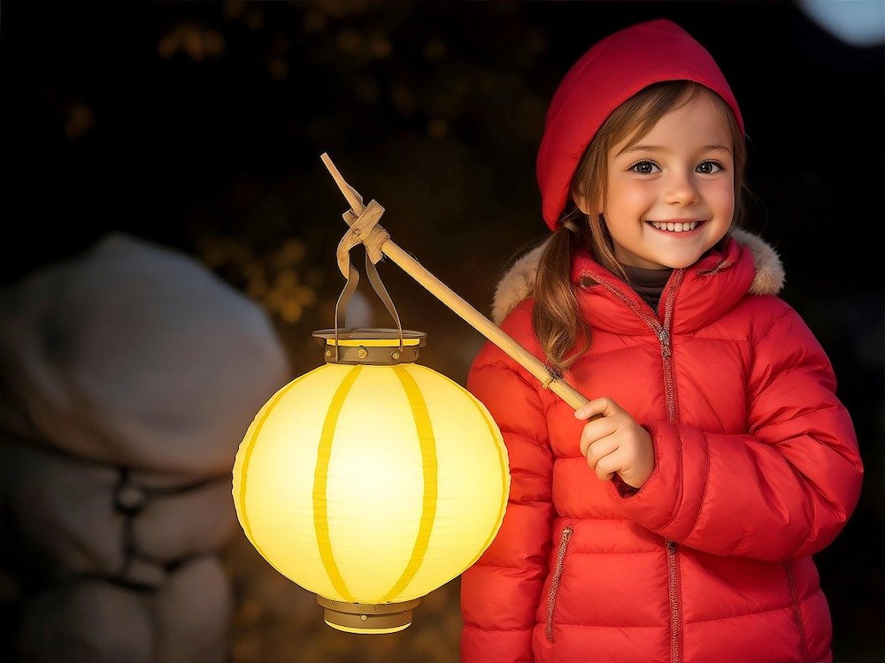 festa di san martino bambini lanterna