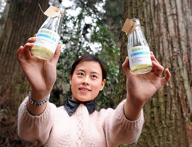 aria pulita in bottiglia Cina