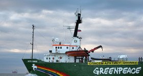 Arctic sunrise in Black Ice