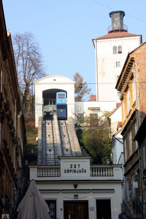 Zagabria, la più antica funicolare dell'Est Europa