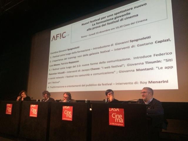 Festival cinematografici nell'era digitale convegno