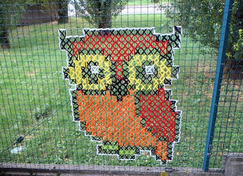 Urban Cross Stitch: gufo