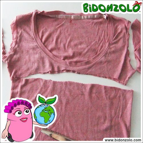 Tutorial per trasformare una maglia in un top